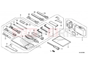 HONDA VT750CD Shadow 2013 F-48 SZERSZÁMOK