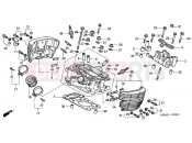 HONDA VT750CD3Y Shadow 2000 E-2-1 CYLINDER HEAD (REAR)