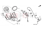 HONDA VT750CD3Y Shadow 2000 F-2 METER