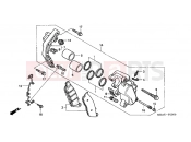 HONDA VT750CD3Y Shadow 2000 F-9 FRONT BRAKE CALIPER