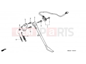 HONDA VT750CD3Y Shadow 2000 F-20 SUPPORT