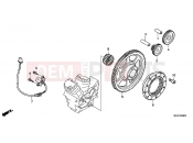 HONDA VT750CSC Shadow 2012 E-8 CLUTCH COUPLING START
