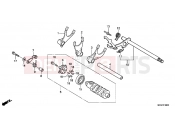 HONDA VT750CSC Shadow 2012 E-18 TRANSMISSION SWITCH