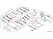 HONDA VT750CSC Shadow 2012 F-47 TOOLS