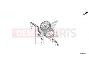 HONDA VT750CSD Shadow 2013 F-2 METER (VT750C / C2S / CA / CS)