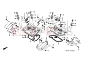 HONDA VT750DCA3 Shadow Spirit 2003 E-1 VALVE COVER