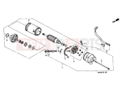 HONDA VT750DCA3 Shadow Spirit 2003 E-11 STARTER ENGINE