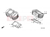 HONDA VT750DCB3 Shadow Spirit 2003 E-5 CYLINDER