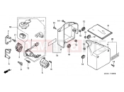 HONDA VT750DCB3 Shadow Spirit 2003 F-15 SIDE COVER