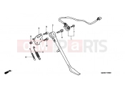 HONDA VT750DCB3 Shadow Spirit 2003 F-20 SUPPORT