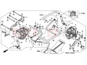 HONDA VTR1000FY Super Hawk 2000 E-18 CARBURETOR (ED.)