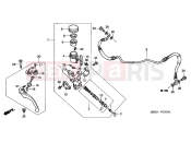 HONDA VTR1000FY Super Hawk 2000 F-5 CLUTCH MASTER
