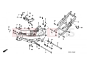 HONDA VTR1000FY Super Hawk 2000 F-29 FRAME HOUSING