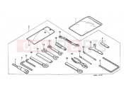 HONDA VTR1000FY Super Hawk 2000 F-31 TOOLS