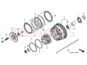 HONDA VFR8002 VFR 2002 E-6 CLUTCH