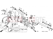 HONDA VFR8004 VFR 2004 F-7 STEERING BAR PIPE / UPPER BRIDGE
