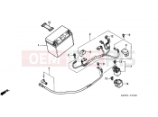 HONDA VFR8004 VFR 2004 F-31 BATTERY