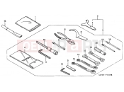 HONDA VFR8004 VFR 2004 F-35 TOOLS