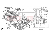 HONDA VFR8006 VFR 2006 E-12 CRANKSHAFT