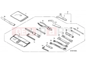 HONDA VFR8006 VFR 2006 F-35 TOOLS