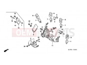 HONDA VFR8006 VFR 2006 F-39 ENGINE HOUSING (VFR800)