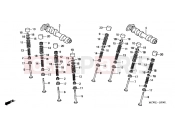 HONDA VFR8008 VFR 2008 E-3-1 CAMSHAFT / VALVE (REAR)