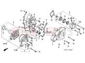 HONDA VFR8008 VFR 2008 E-9 WATER PUMP