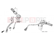 HONDA VFR8008 VFR 2008 F-3 SWITCH / CABLE