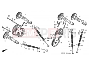 HONDA VFR800FIY VFR 2000 E-3 CAMSHAFT / VALVE