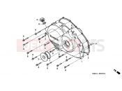 HONDA VFR800FIY VFR 2000 E-4 RIGHT CRANKSHAFT COVER