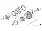 HONDA VFR800FIY VFR 2000 E-5 CLUTCH
