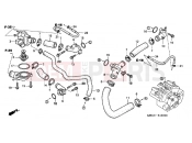 HONDA VFR800FIY VFR 2000 E-15 THERMOSTAT / WATER PIPE