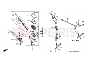 HONDA VFR800FIY VFR 2000 F-4 FRONT MASTER CYLINDER
