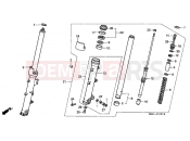HONDA VFR800FIY VFR 2000 F-10 FRONT FORK