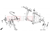 HONDA VFR800FIY VFR 2000 F-24 SUPPORT