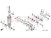 HONDA VFR800FIY VFR 2000 F-26 REAR SHOCK ABSORBER