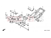 HONDA VFR800FIY VFR 2000 F-32 FRAME HOUSING