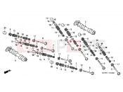 HONDA VFR800A8 VFR-ABS 2008 E-3 CAMSHAFT / VALVE (FRONT)