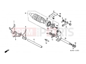 HONDA VFR800A8 VFR-ABS 2008 E-15 TRANSMISSION DRUM