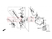 HONDA VFR800A8 VFR-ABS 2008 F-4-1 FRONT MASTER CYLINDER (VFR800A)