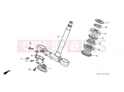 HONDA VFR750FR VFR750F 1994 F-7 STEERING WHEEL