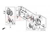 HONDA VFR750FR VFR750F 1994 F-10 FRONT BRAKE CALIPER