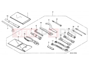 HONDA VFR750FR VFR750F 1994 F-30-1 TOOLS (VFR750FR / FS / FT / FV)