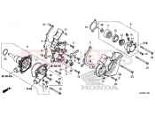 HONDA VFR800FE VFR800F 2014 E-12 WATER PUMP / CLUTCH CYLINDER