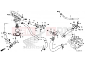 HONDA VFR800FE VFR800F 2014 E-12-10 WATER PIPE