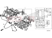 HONDA VFR800FE VFR800F 2014 E-15 CRANKSHAFT