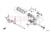 HONDA VFR800FE VFR800F 2014 E-19 TRANSMISSION DRUM