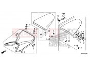 HONDA VFR800FE VFR800F 2014 F-23 SEAT