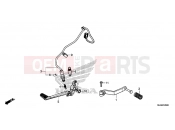 HONDA VFR800FE VFR800F 2014 F-29 PEDAL