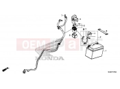 HONDA VFR800FE VFR800F 2014 F-37 BATTERY